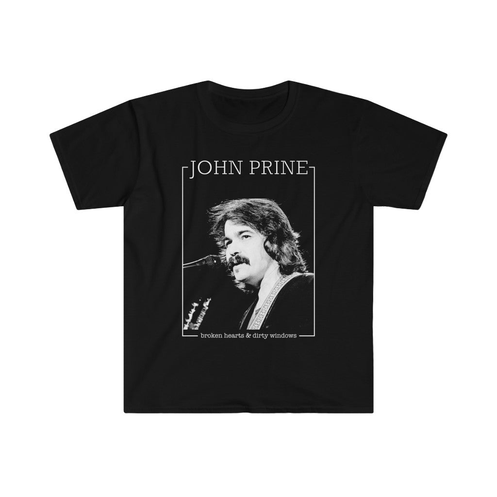 John Prine Broken Hearts And Dirty Windows Tee – The Roadhouse