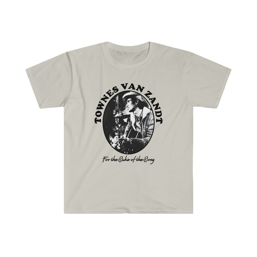 TOWNES VAN ZANDT FOR THE SAKE OF THE SONG TEE