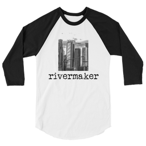 RIVERMAKER 3/4 SLEEVE CITY BANNER TEE - THE ROADHOUSE